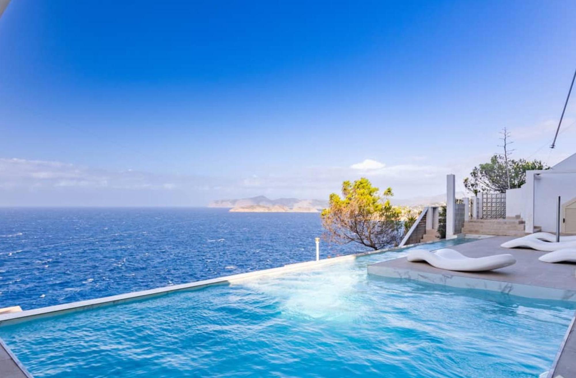 Exclusive Seafront Villa,Private Pool,Gym,Bbq Эль-Торо Экстерьер фото